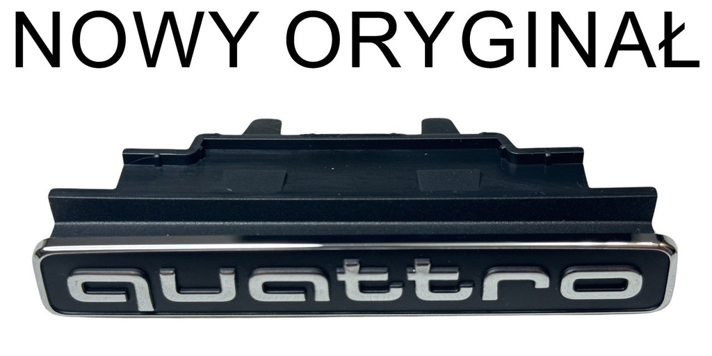Audi A6 4G C7 emblemat QUATTRO 4G0853736F 2ZZ NOWY ORYGINAŁ