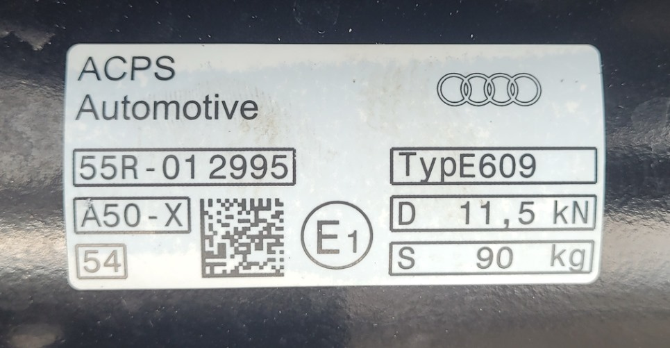 Audi Q3 II 83A elektryczny hak holowniczy 83A800495B moduł wiązki przycisk śruby ZESTAW