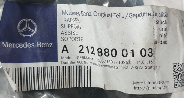 Mercedes E W212 ślizg tył lewy A2128800103 ORG NOWY