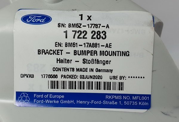 Ford Focus MK3 HB ślizg tył prawy BM51-17A881-AE NOWY