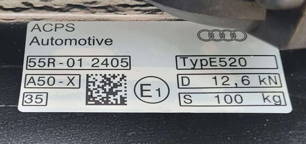 Audi Q5 80A elektryczny hak holowniczy 80A800495J ORYGINAŁ ORIS