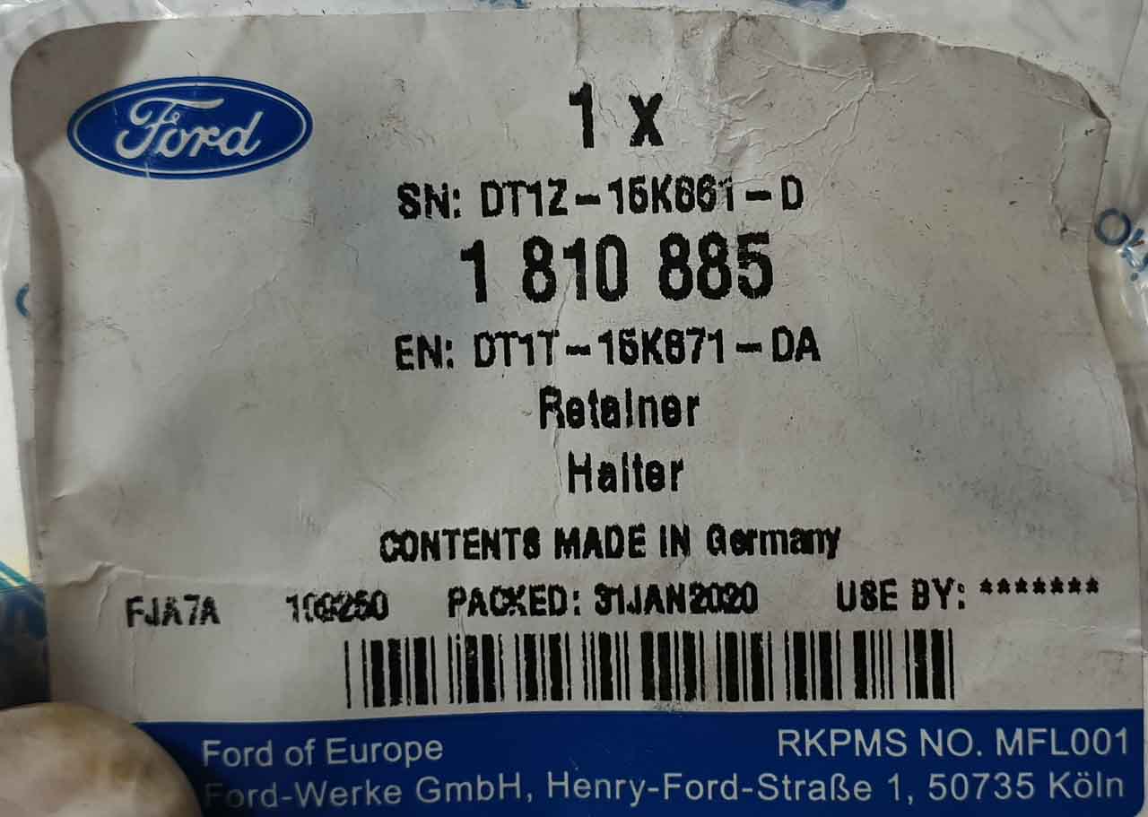 Ford Connect 13-15 mocowanie czujnika parkowania lewy 1810885 DT1T-15K871-DA ORG NOWY