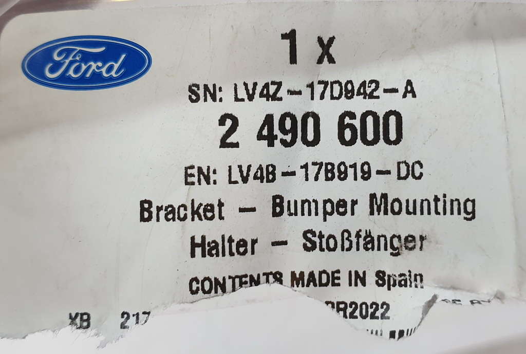 Ford Escape Kuga MK3 wspornik zderzak tył lewy LV4B-17B919-DC ORG NOWY