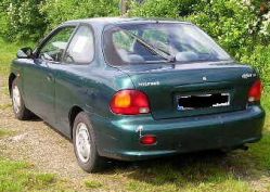 Hyundai Accent 1995 zderzak tył tylny