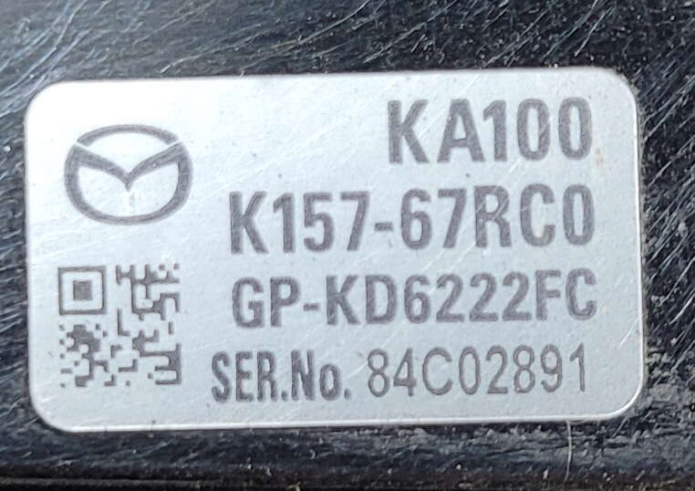 Mazda CX-5 II kamera czołowa przednia K157-67RC0 GP-KD6222FC ORYGINAŁ