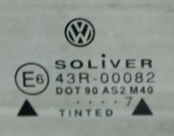 VW Passat B5 1997 szyba przednia prawa